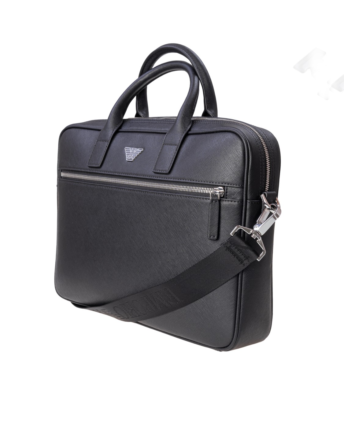 shop EMPORIO ARMANI  Borsa: Emporio Armani briefcase con placchetta aquila.
Tracolla removibile.
Doppio manico rigido.
Bramd Logo.
Zip.
Tasca esterna.
Scomparti interni.
Dimensioni: 37 x 25 x 6 cm.
Composizione: 100% Poliestere.
Fabbricato in Cina.. Y4P119 Y138E-81072 number 4238011